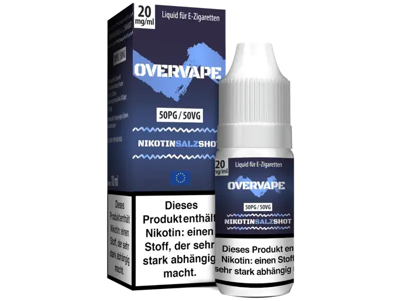Nikotinsalz Shot 20mg Overvape  50/50