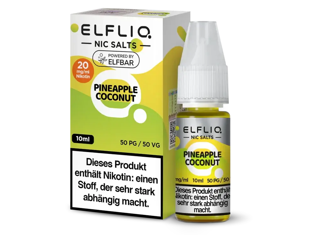 Elfbar Liquid Elfliq - Pineapple Coconut