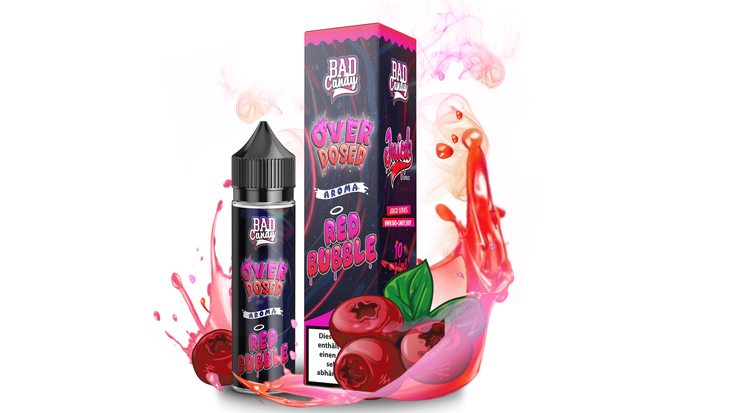Bad Acany Bad Candy Red Bubble Juicd Overdosed Longfill Aroma günstig kaufen ...