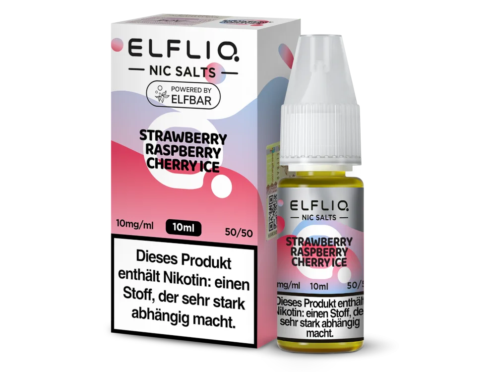ELFLIQ by Elfbar - Strawberry Raspberry Cherry Ice