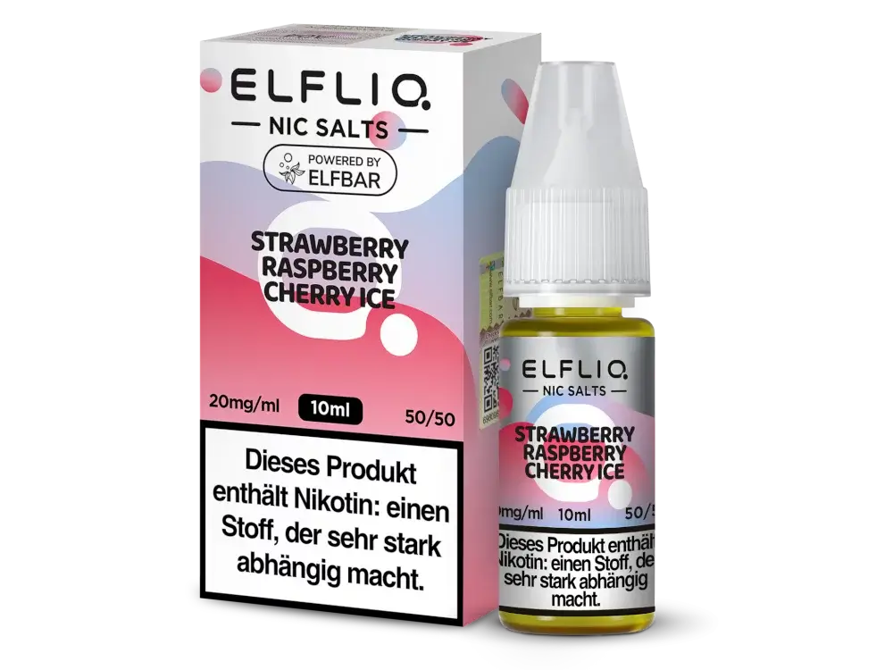 ELFLIQ by Elfbar - Strawberry Raspberry Cherry Ice