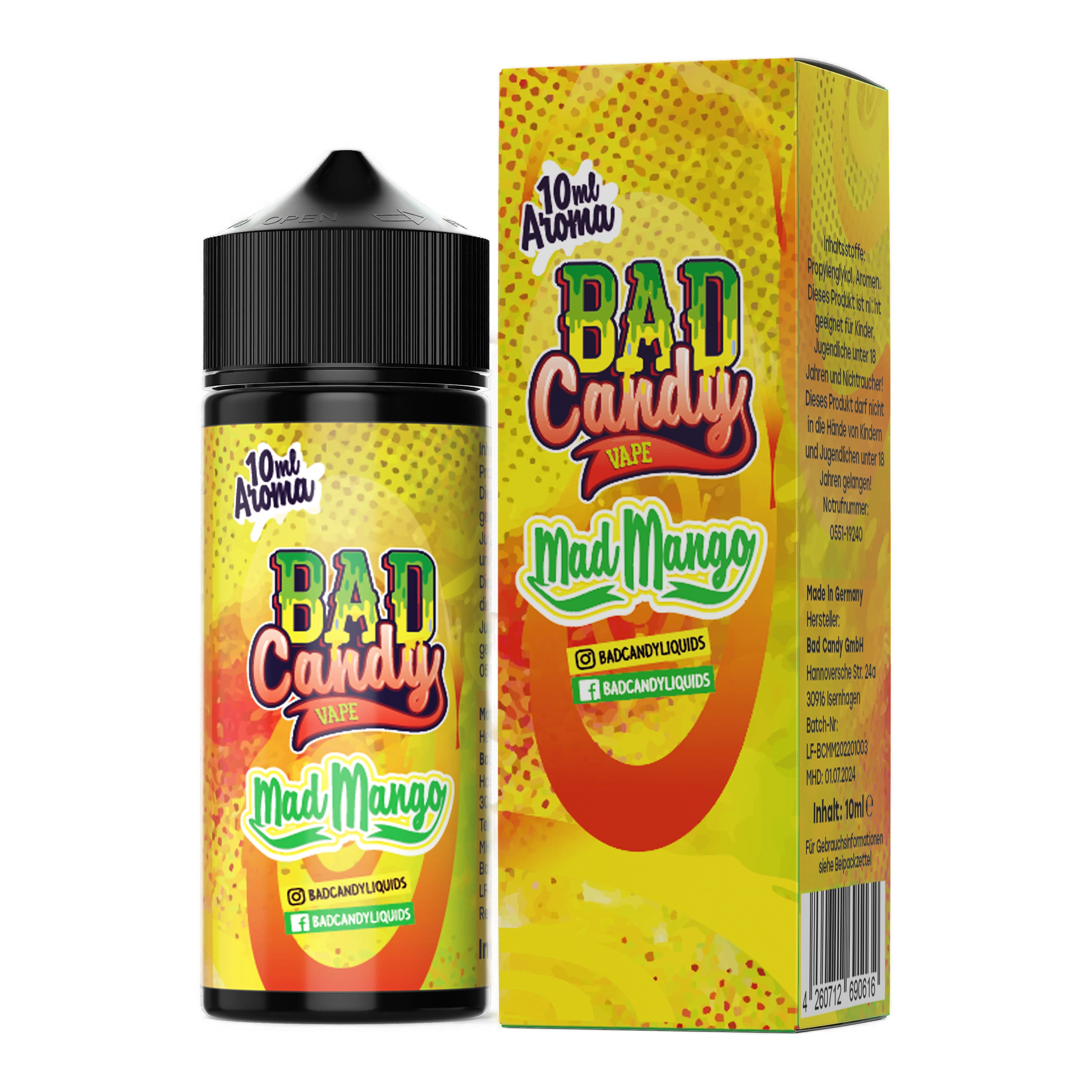 Bad Candy Longfills 10ml Aroma